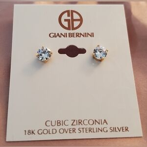 Giani Bernini 18k Gold Over Sterling Silver Stud Earrings